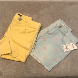 Brand new little girls shorts